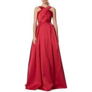 Monique L'huillier CERISE Halter Ball Gown - Dress